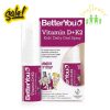 BetterYou Vitamin D+K2 Kids’ Daily Oral Spray 15ml của Anh Quốc