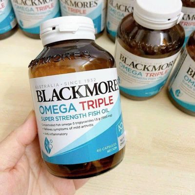 Blackmores Omega Triple Super Strength Fish Oil 60 viên