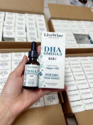 Dha Omega3 LiveWise thuần chay 30ml của Mỹ