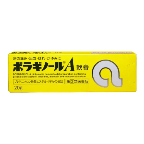 Kem bôi trĩ chữ A Boragnol A Ointment 20g (tuýp
