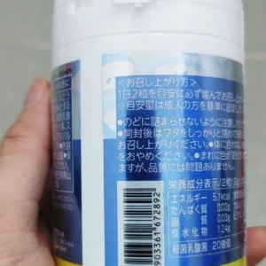 Kẹo Canxi và D Unimat Riken 150 viên của Nhật Bản Kẹo bổ sung Canxi & Acid Lactic Unimat Riken 150 viên