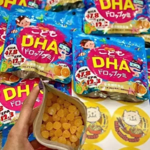 Kẹo bổ sung DHA cho bé Unimat Riken Nhật