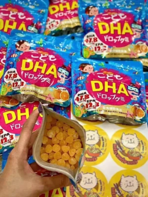 Kẹo bổ sung DHA cho bé Unimat Riken Nhật