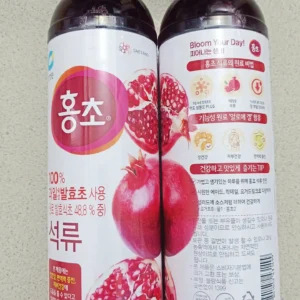 Giấm lựu Hongcho Daesang 900ml của Hàn Quốc giúp giảm cân hiệu quả Nước giấm lựu hữu cơ lên men Hongcho 900ml Hàn Quốc