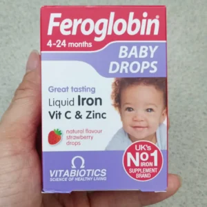 Sắt giọt Feroglobin Baby Drops 30ml của Anh Quốc Siro nhỏ Feroglobin Baby Drops hỗ trợ hấp thu hiệu quả sắt cho trẻ