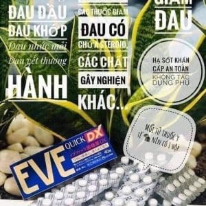Thuốc giảm đau đầu hạ sốt Eve Quick DX 40 viên của Nhật Bản Thuốc Giảm Đau Đầu Hạ Sốt Eve Quick DX 40 Viên Của Nhật Bản
