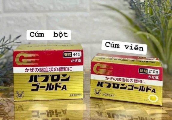 Thuốc cảm cúm Nhật Bản Taisho Pabron Gold A 210 viên của Nhật Bản