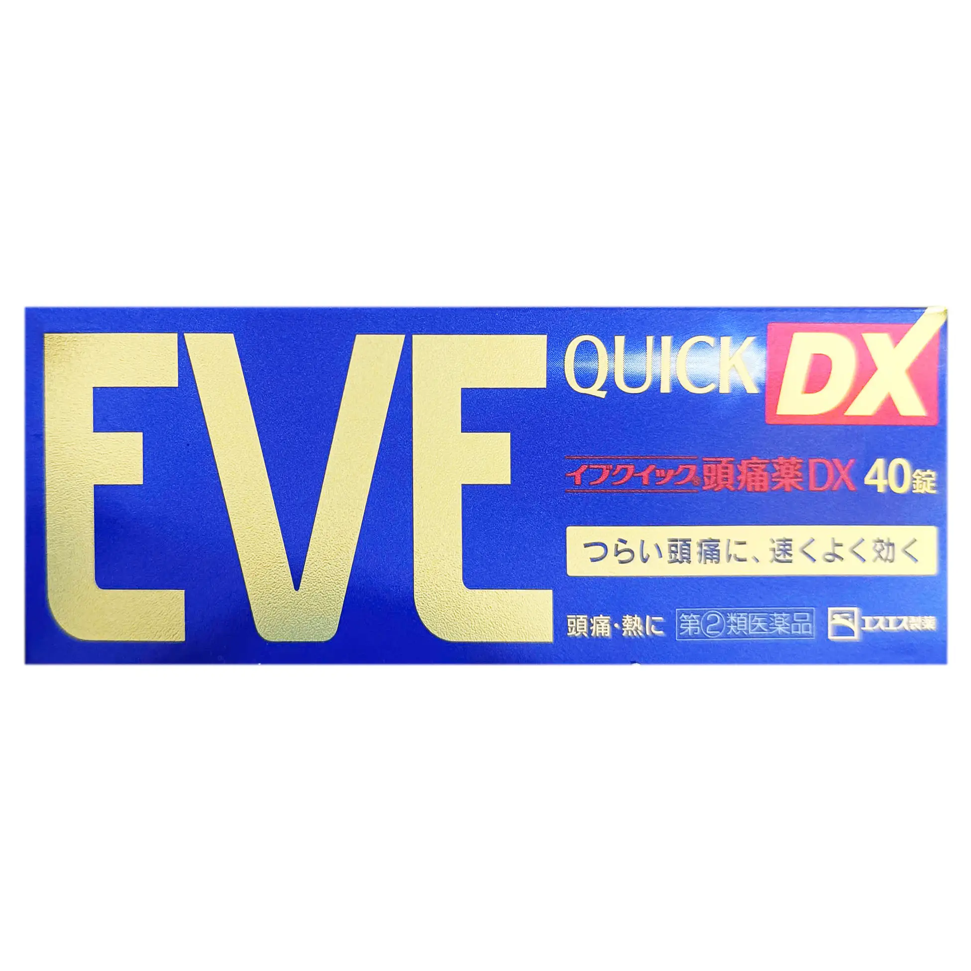 Thuốc giảm đau đầu hạ sốt Eve Quick DX 40 viên của Nhật Bản Thuốc giảm đau nhanh EVE Quick DX Nhật Bản