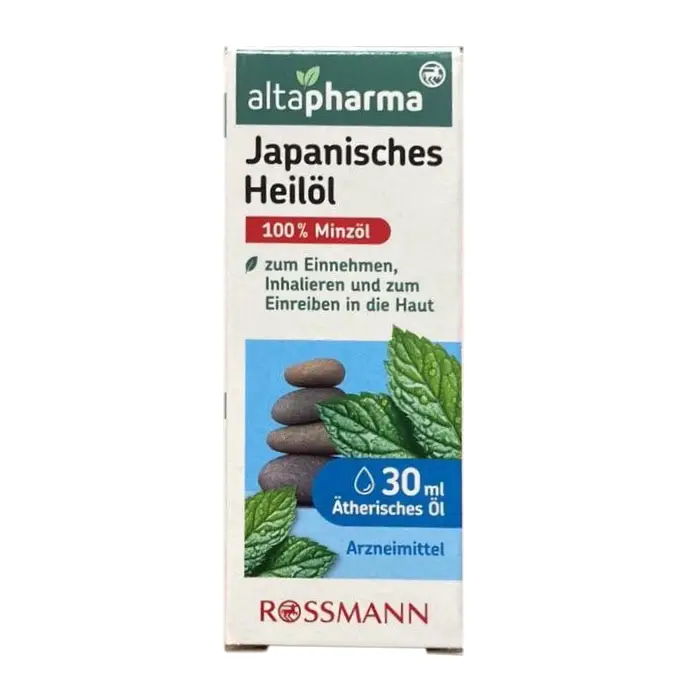 Tinh dầu bạc hà Altapharma 30ml của Đức Tinh Dầu Bạc Hà Heilol Altapharma, 30ml