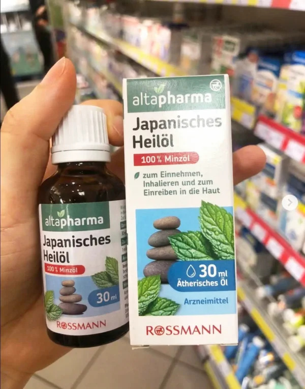 Tinh dầu bạc hà Altapharma 30ml nội địa Đức