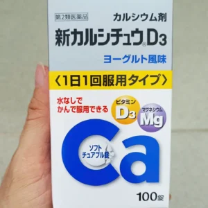 Viên Uống Canxi Bổ Sung D3+Mg Takeda 100 Viên của Nhật Bản