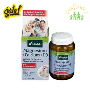 Viên Uống Canxi Kneipp Magnesium Calcium D3 150 viên của Đức