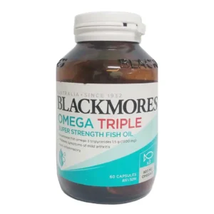 Viên uống Blackmores Omega Triple Supper Strength Fish Oil 60 viên