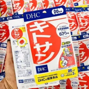 Viên uống DHC Chitosan hỗ trợ giảm mỡ bụng 20 ngày