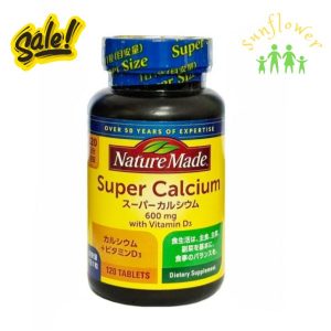 Viên uống Super Canxi Nature Made 120 viên của Nhật Bản