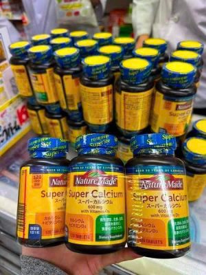 Viên uống Super Canxi Nature Made 120 viên của Nhật Bản