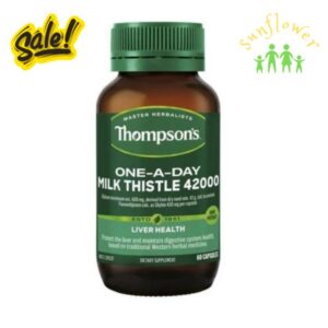 Viên uống bổ gan Thompson's One-A-Day Milk Thistle 42000mg 60 viên của Úc