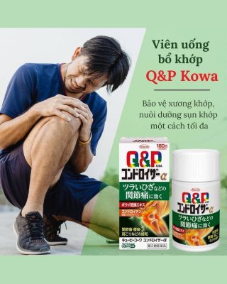 Viên uống bổ khớp QP Kowa 180 viên của Nhật Bản