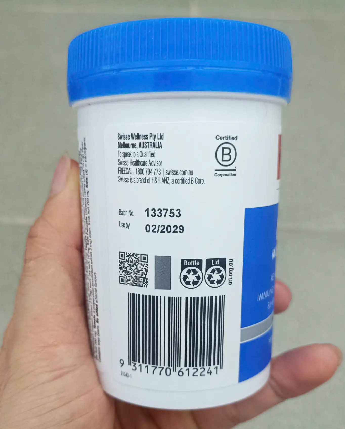 Vitamin tổng hợp cho nam Swisse Men's Multivitamin 100 viên của Úc Viên uống bổ sung Vitamin dành cho nam giới Swisse Men’s Multivitamin 100 viên