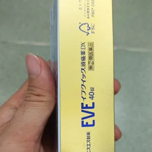 Thuốc giảm đau đầu hạ sốt Eve Quick DX 40 viên của Nhật Bản Viên uống giảm đau hạ sốt EVE Quick DX Vàng 40 viên