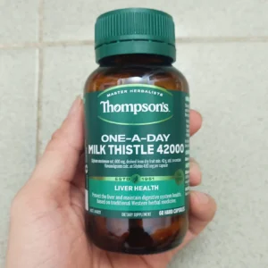 Viên uống thải độc gan One-A-Day Milk Thistle Thompson's 42000mg 60 viên của Úc