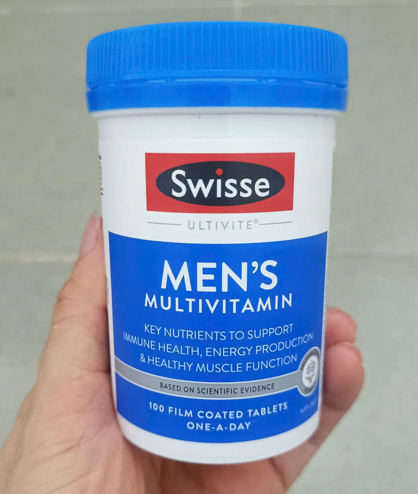 Vitamin tổng hợp cho nam Swisse Men's Multivitamin 100 viên của Úc Viên uống vitamin tổng hợp cho nam Swisse Men's Multivitamin 100 viên