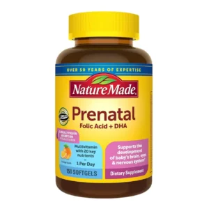 Vitamin tổng hợp Nature Made Prenatal Multi + Dha bổ sung 23 vitamin