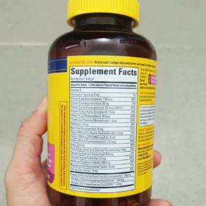 Vitamin tổng hợp cho bà bầu Prenatal Folic Acid DHA 150 Viên Mỹ