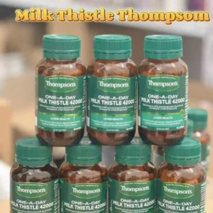 thải độc gan hàm lượng cao Thompson's Milk Thistle 42000mg Hộp 60 viên