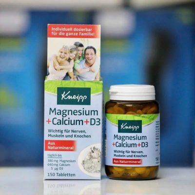 Viên Uống Canxi Kneipp Magnesium Calcium D3 150 viên của Đức