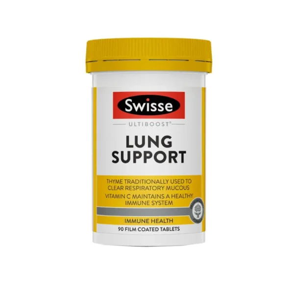 Viên uống giải độc phổi Swisse Lung Support 90 viên của Úc - Hình ảnh 2