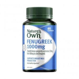 Loi sua co ca ri Natures Own Fenugreek 1000mg