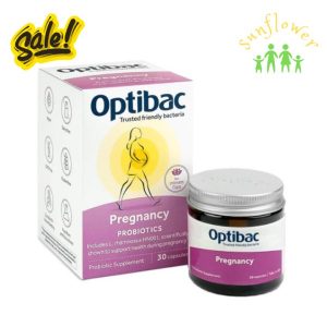 Men vi sinh Optibac Pregnancy Probiotics cho mẹ bầu 30 viên của Anh Quốc