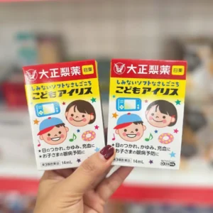 Nhỏ Mắt Tivi Taisho 14ml Cho Bé của Nhật Bản Nước nhỏ mắt Taisho Iris chống bức xạ máy tính, tivi, điện thoại cho bé