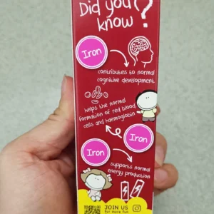 Sắt Natures Aid Mini Drops Iron dạng giọt của Anh