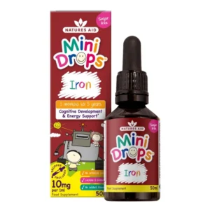 Sat giot Mini Drops Iron Natures Aid 50ml