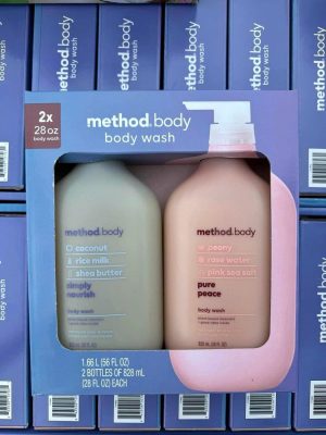 Set sữa tắm Organic Method Body 828ml x 2 của Úc