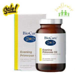 Tinh dầu hoa anh thảo BioCare Evening Primrose Oil 30 viên của Anh