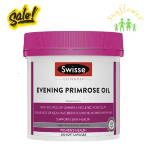 Tinh dầu hoa anh thảo Swisse Evening Primrose Oil 200 viên của Úc