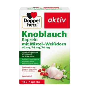 Viên Tỏi Doppelherz Knoblauch, 480 viên