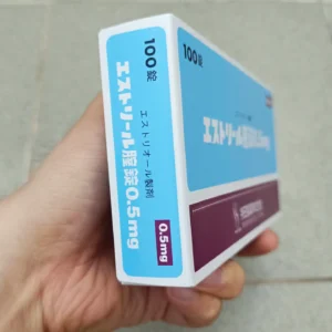 Viên đặt âm đạo Estoril 0.5mg 100 viên của Nhật Bản Viên đặt âm đạo Estoril 0.5mg 100 viê