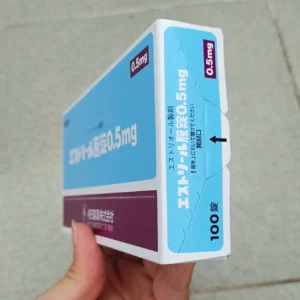 Viên đặt âm đạo Estoril 0.5mg 100 viên của Nhật Bản Viên nén đặt âm đạo Estoril 0.5mg Nhật