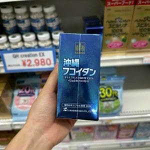 Viên tảo Fucoidan Okinawa xanh 180 viên của Nhật Bản