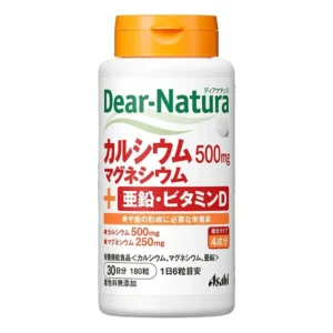 Viên uống Canxi hữu cơ Dear Natura Asahi 180 viên