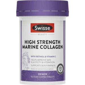 Viên uống Swisse High Strength Marine Collagen 60 viên