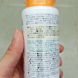 Viên uống bổ sung Canxi hữu cơ Nhật Bản Asahi Dear Natura