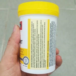 Viên uống giải độc phổi Swisse Lung Support 90 viên của Úc Viên uống thải độc phổi Swisse Ultiboost Lung Support 90 viên