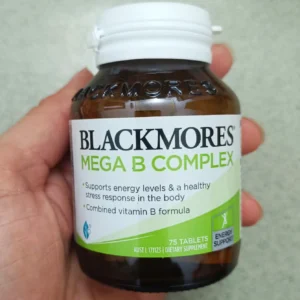 Vitamin B tổng hợp Blackmores Mega B 75 viên của Úc Vitamin B tổng hợp Blackmores Mega B Complex 75 viên