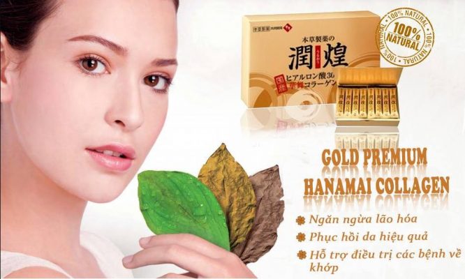 Collagen Sụn Vi Cá Mập Gold Premium Hanamai 120g