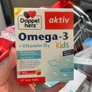 Doppelherz Omega 3 Kids Vitamin D3 cho be 27 vien cua Duc